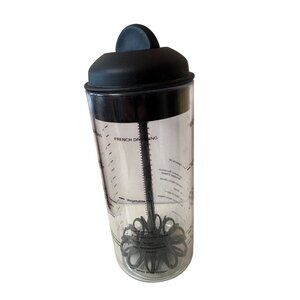 Pampered Chef Measure Mix & Pour Salad Dressing Whisk Mixer #2321 Retired